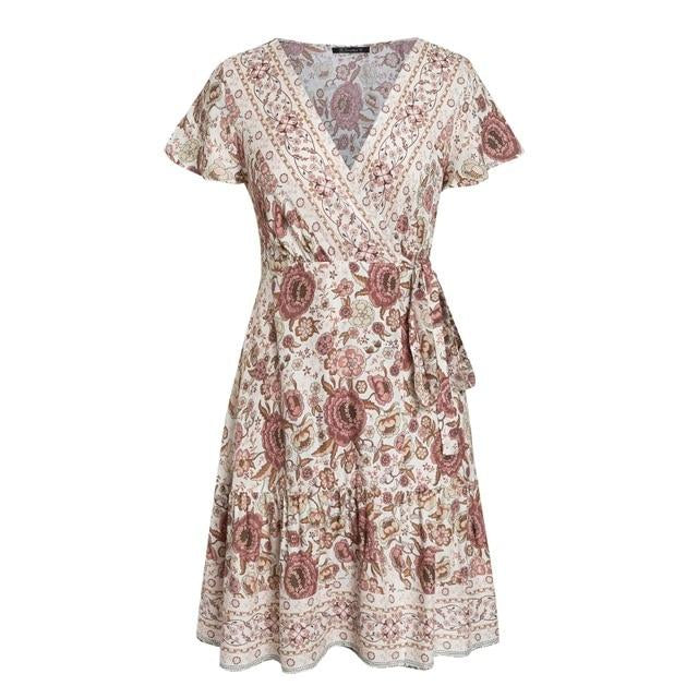 Floral Mini Summer Dress