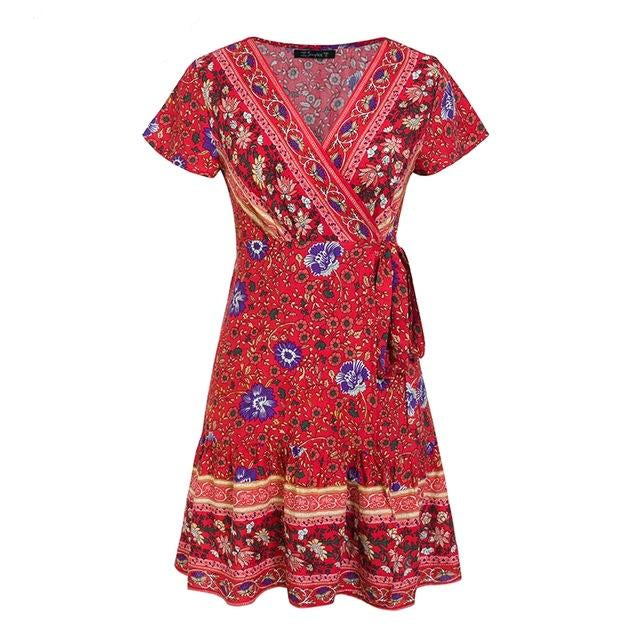 Floral Mini Summer Dress