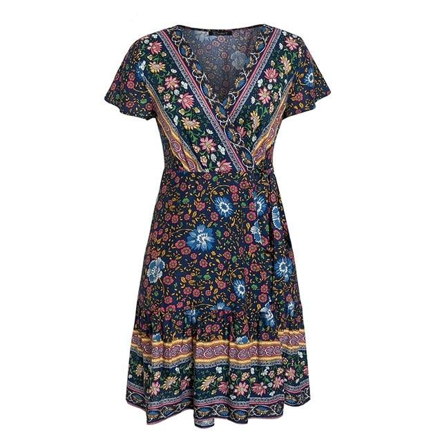 Floral Mini Summer Dress