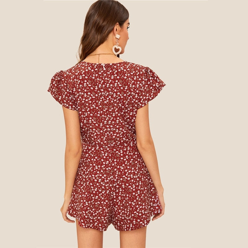 Disty Floral Dress