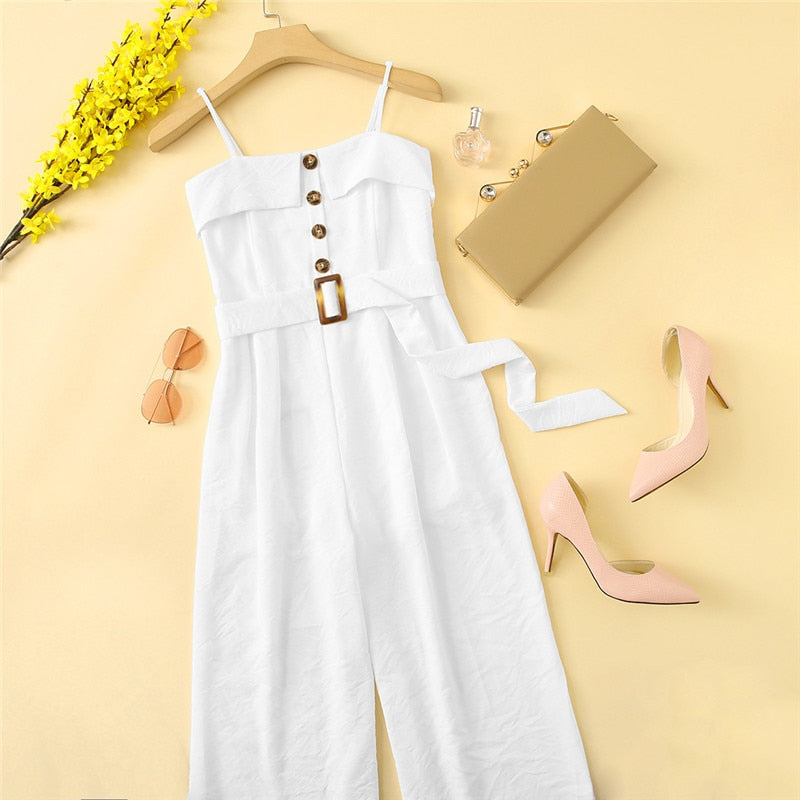 Eternal White Jumpsuit